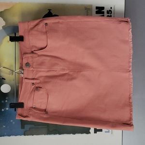🍊Loft Peach Denim Skirt🍊
